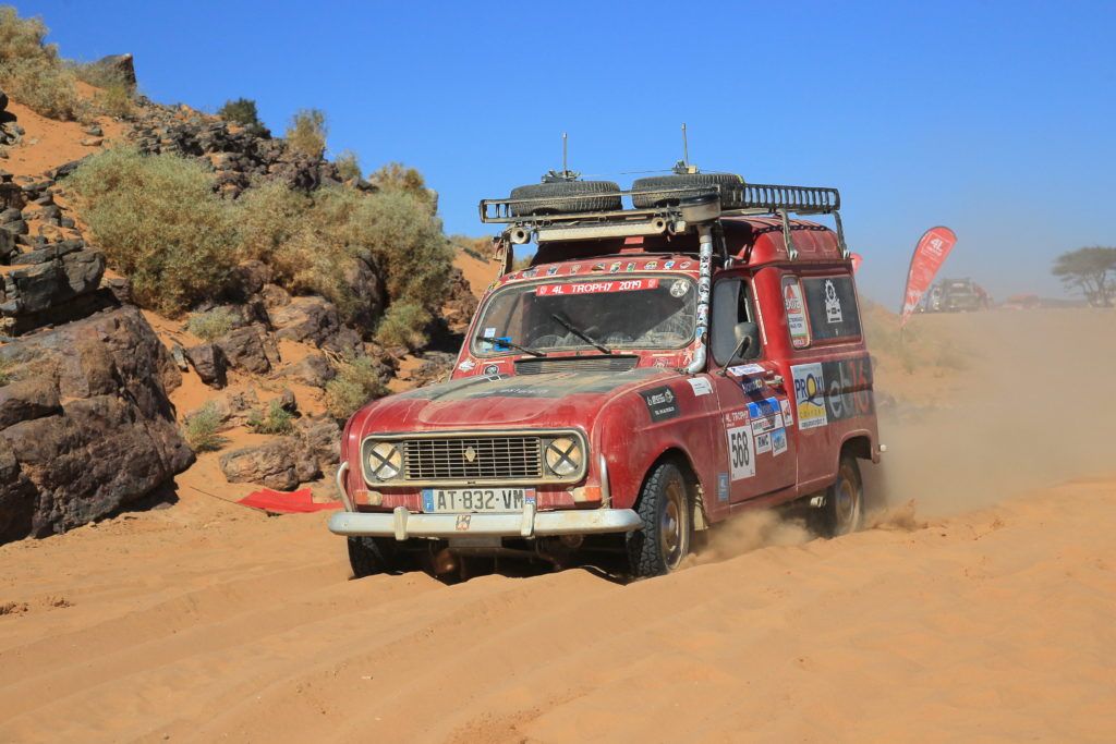 4L trophy esd course voiture