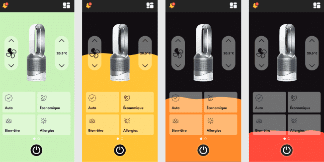 dyson projet etudiant application