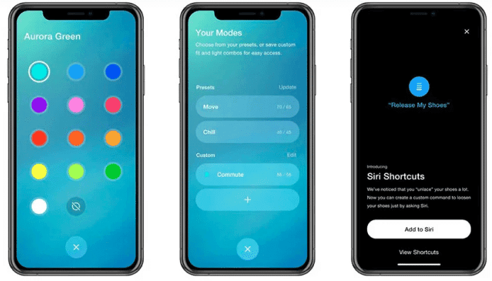 nike mockup application projet etudiant esd