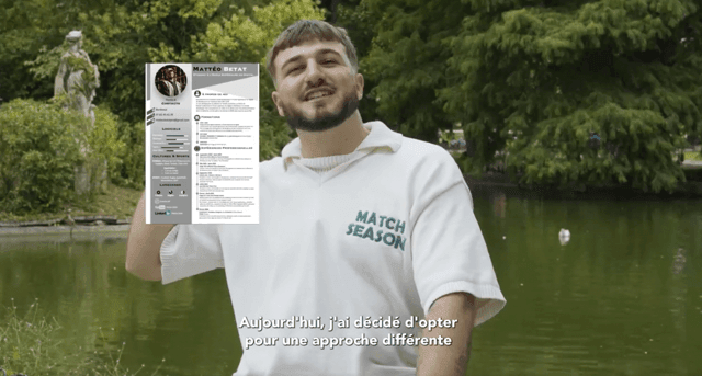 CV originaux Mattéo