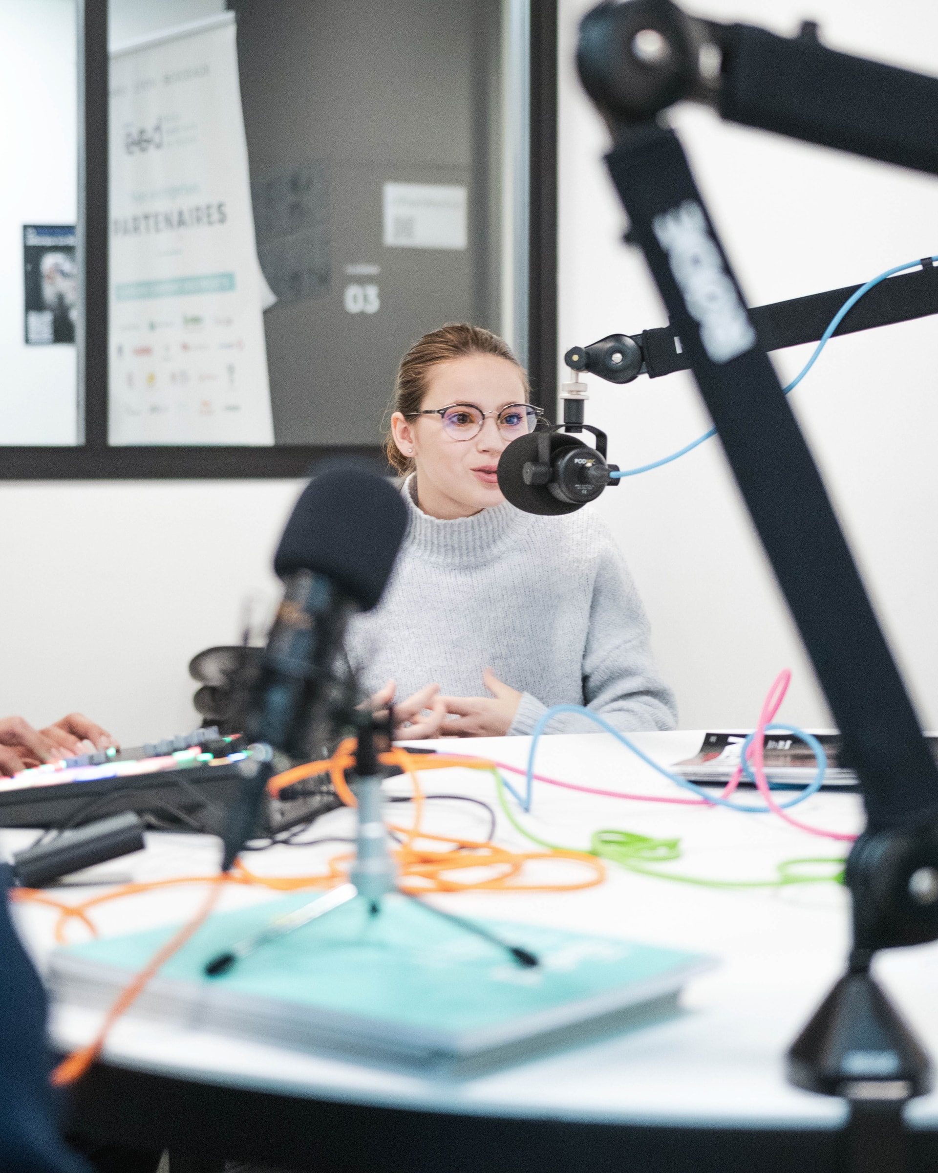 Enregistrement podcast ESD Bordeaux