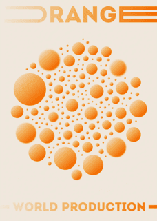 Visuel data art planètes