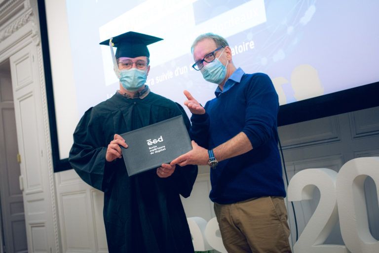 Jean Dominique Lauwereins Parrain de promotion ESD Bordeaux