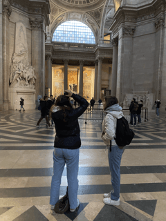 L'ESD en visite au Panthéon