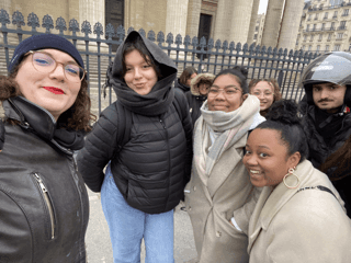 L'ESD en visite au Panthéon