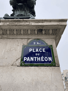 L'ESD en visite au Panthéon