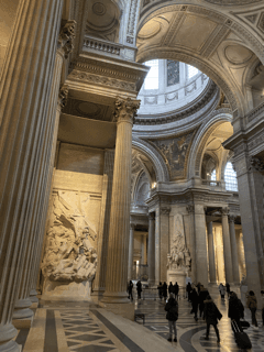 L'ESD en visite au Panthéon