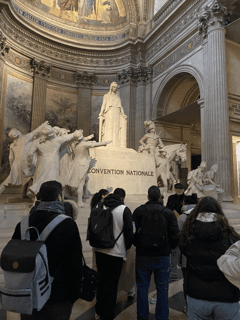 L'ESD en visite au Panthéon