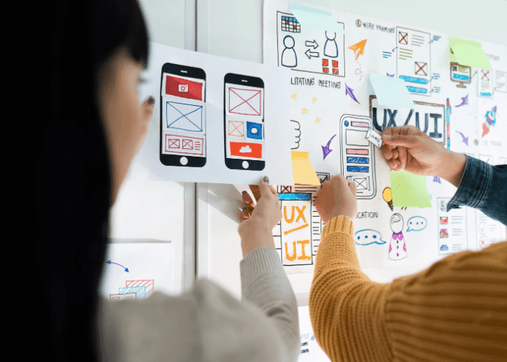 Maquette UX design