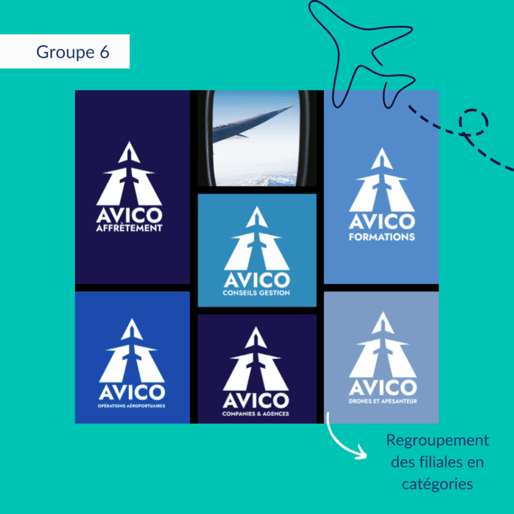 Visuels filiales Avico ESD