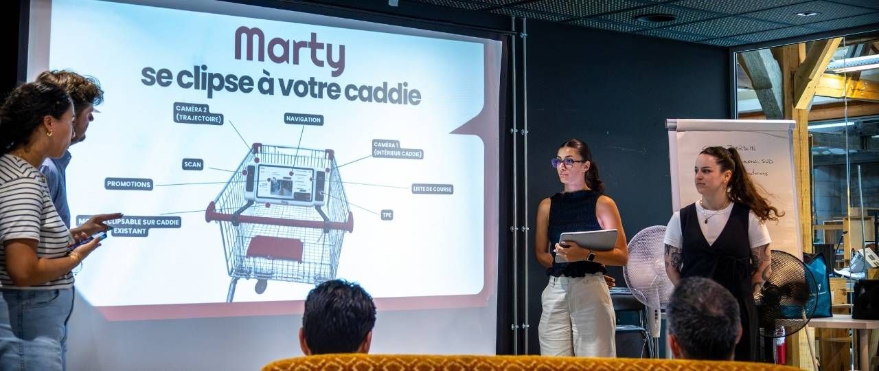 Nos étudiants pitchent pour la Startup Week !