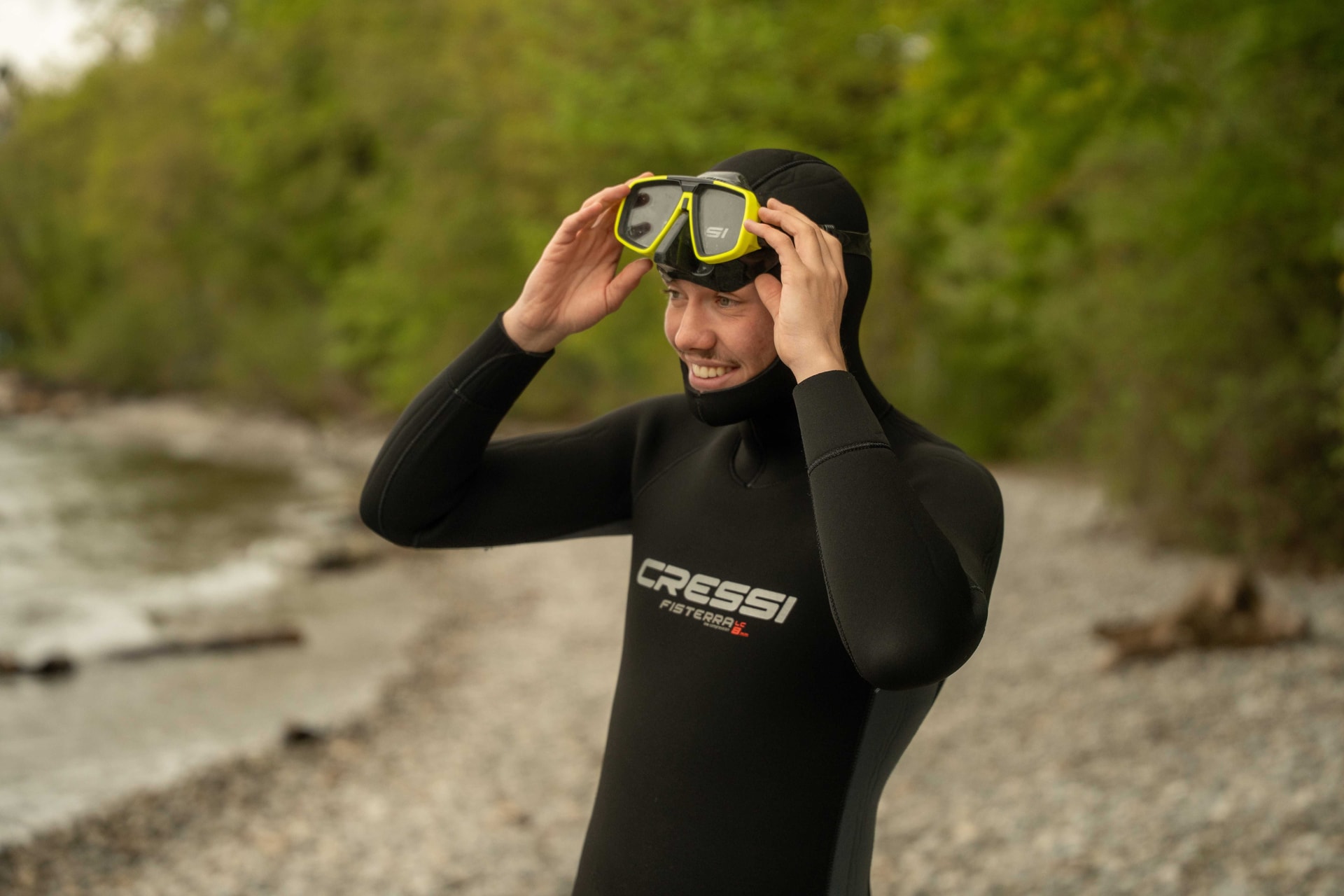 Tournage sous l'eau pour France Apnée
