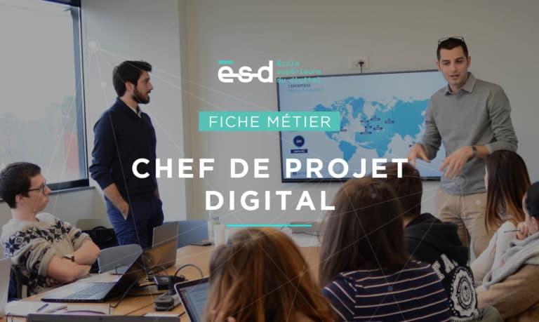 Chef de Projet Digital  Fiche Métier 2023  Formation, salaire